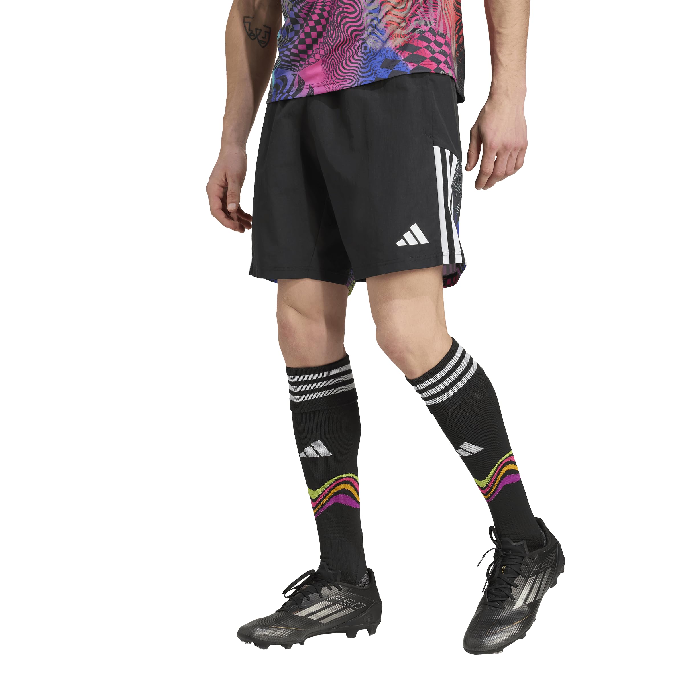 adidas Mens Jeremy Scott Pride Tiro Shorts