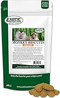 Vista 9 de Monkey Biscuits (naranja, 9 libras) - Galletas saludables y crujientes para perros de pradera, loros, ardillas, planeadores de azúcar, hámsters