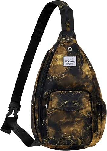 HAWEE Rope Sling Bag for Women Casual Cross Body Backpack Adjustable Anti-slip S