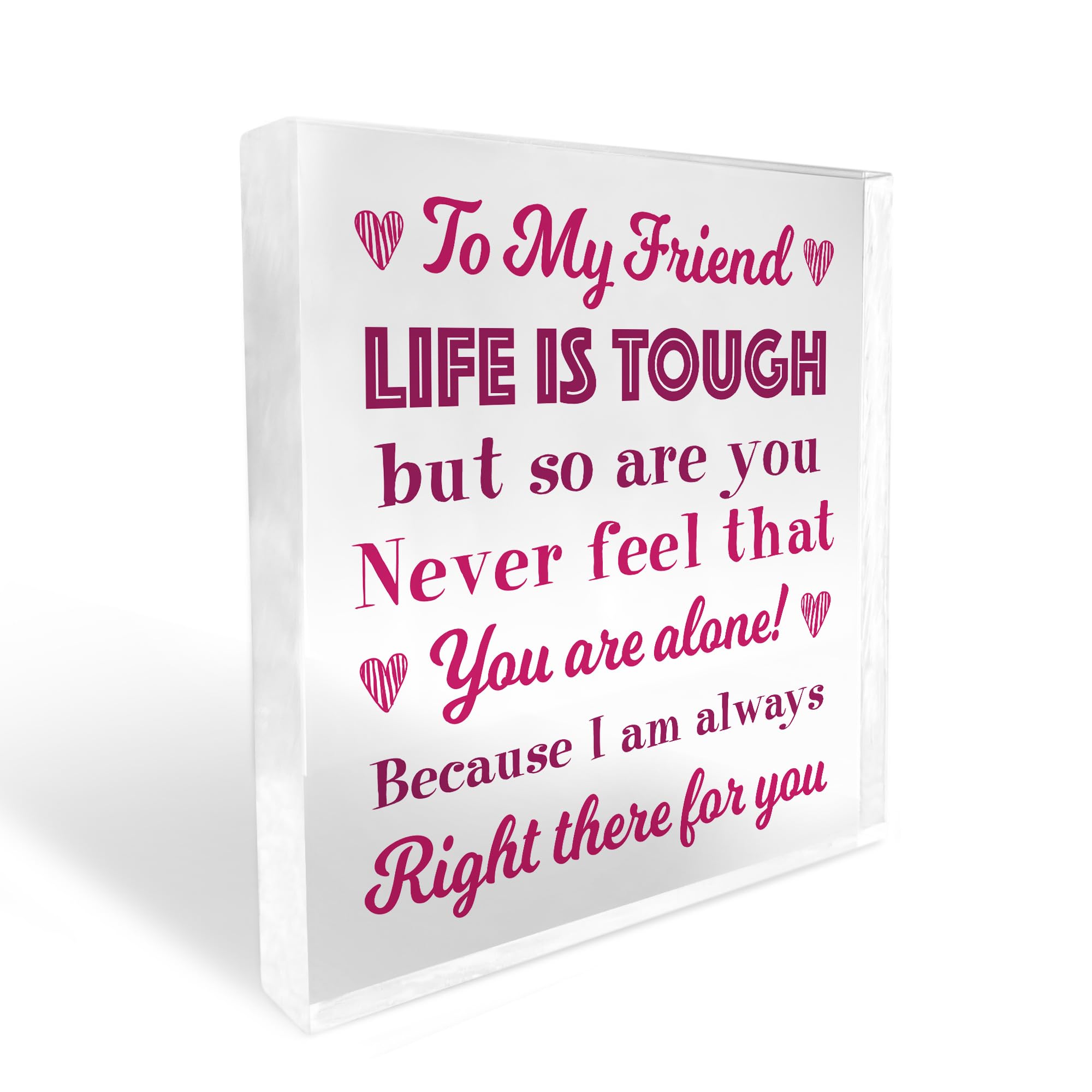 Red Ocean Gift for Friend - Inspirational Gift For Best Friend - Birthday Gift For Friend - Friendship Chrismas Present For Friends - Friend Gift For Her