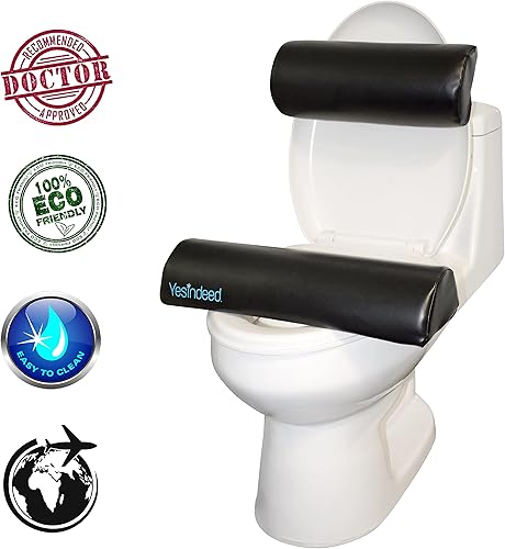 Miniatura 3 de Almohada brasileña para asiento de inodoro con levantamiento de glúteos + soporte de espalda, cojín BBL aprobado por el Dr. con parte inferior de