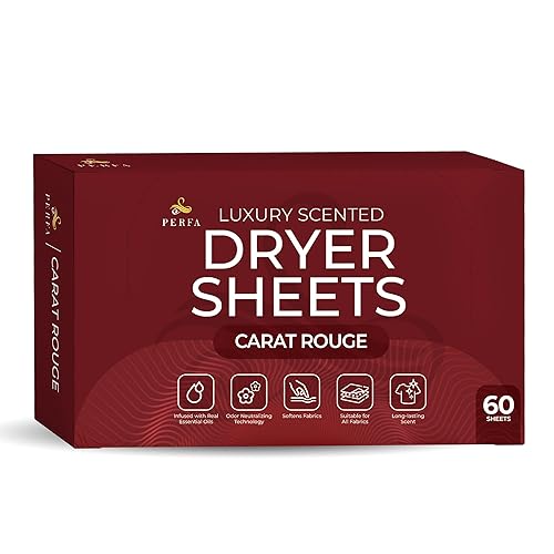 Dryer Sheets – Carat Rouge Scent | Ultra-Soft Essential Oil
