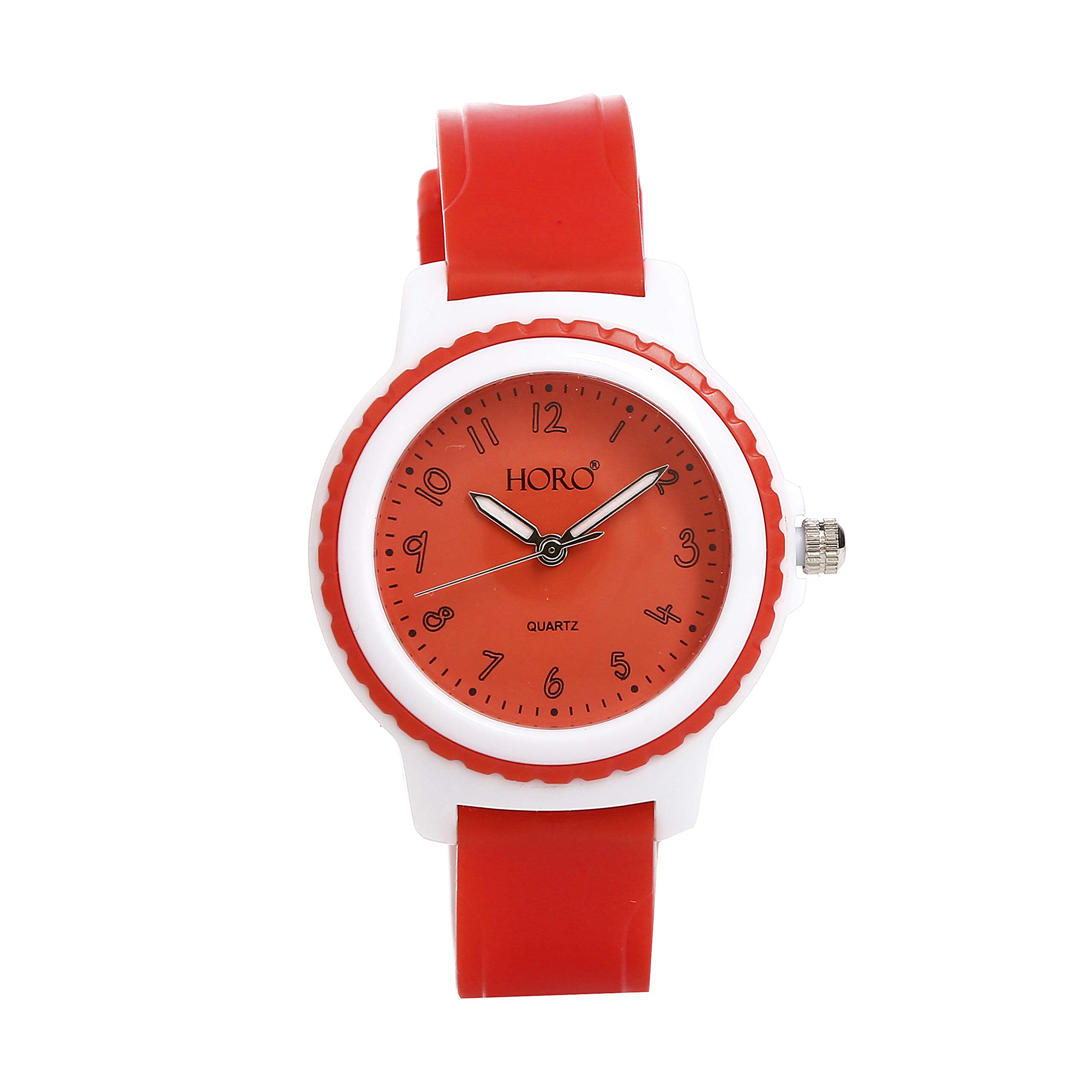 HORO (Imported Analog Red Color Japan Machine Water Resistant Wrist Watch (Japan Battery) 18 Months Warranty (B07KT6KZMM) Amazon Price History, Amazon Price Tracker