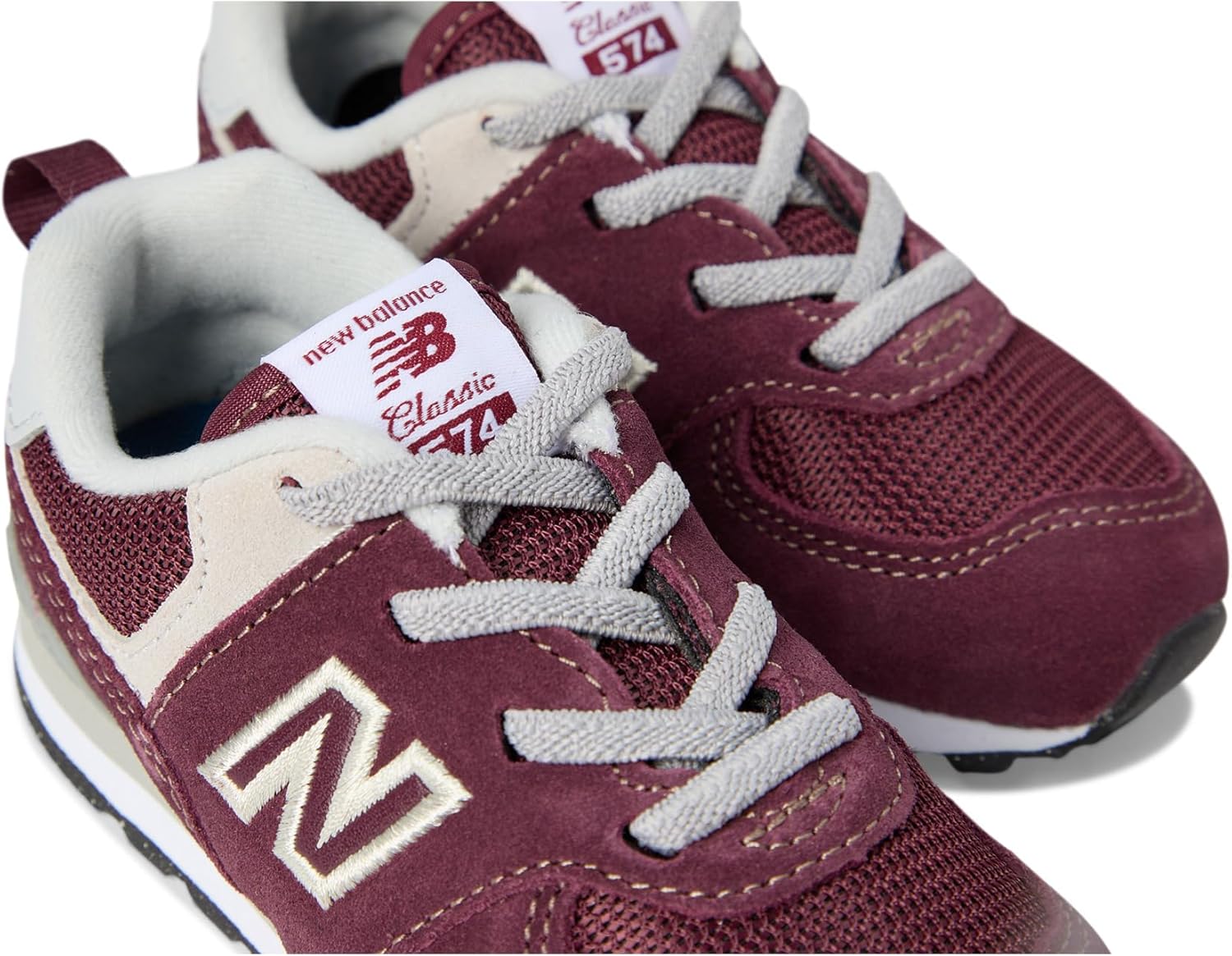 New Balance Kids' 574 Core Bungee Sneaker - Image 7