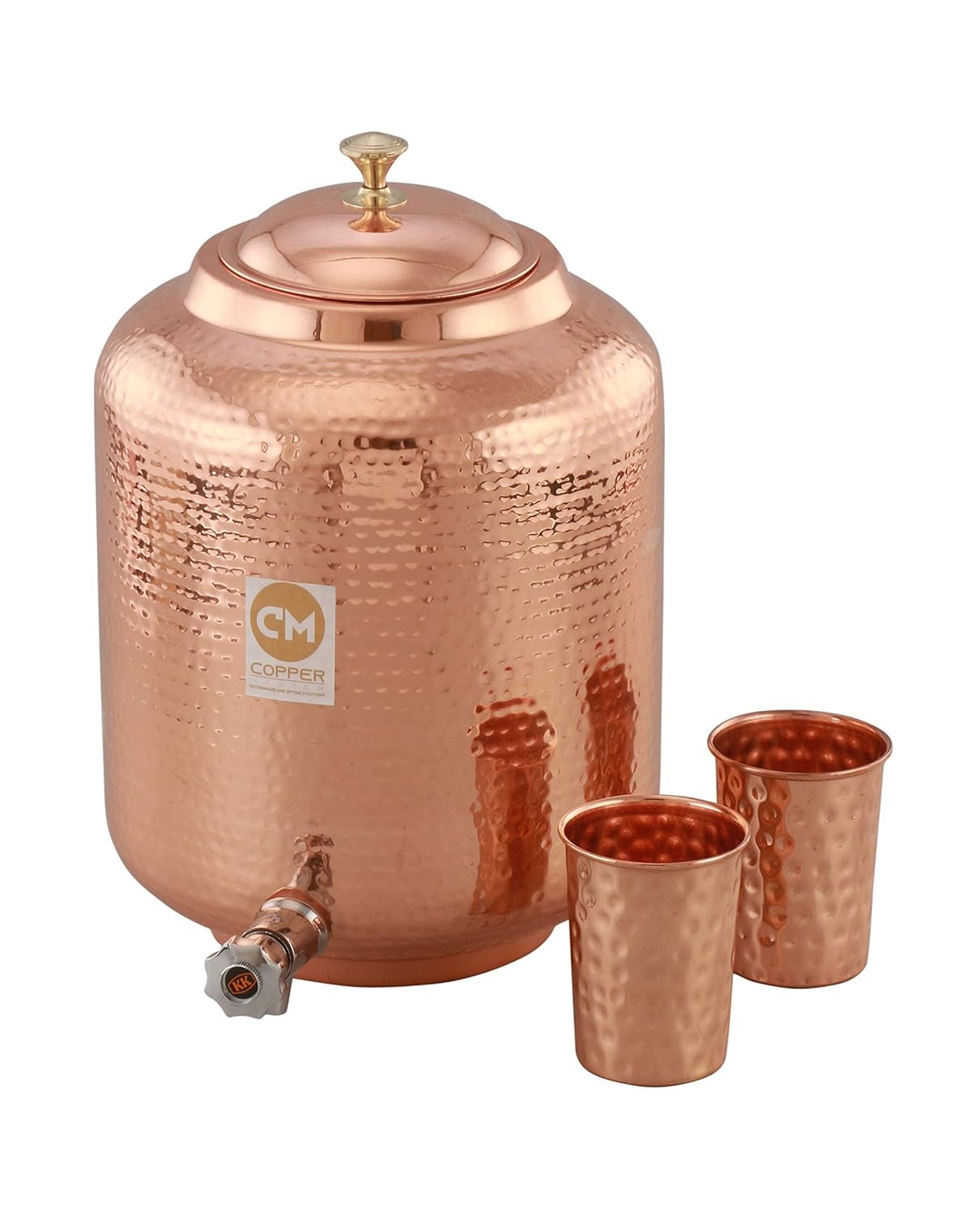 Buy FASHERATI Copper Master® 5 Litre Hammered Copper Water Dispenser