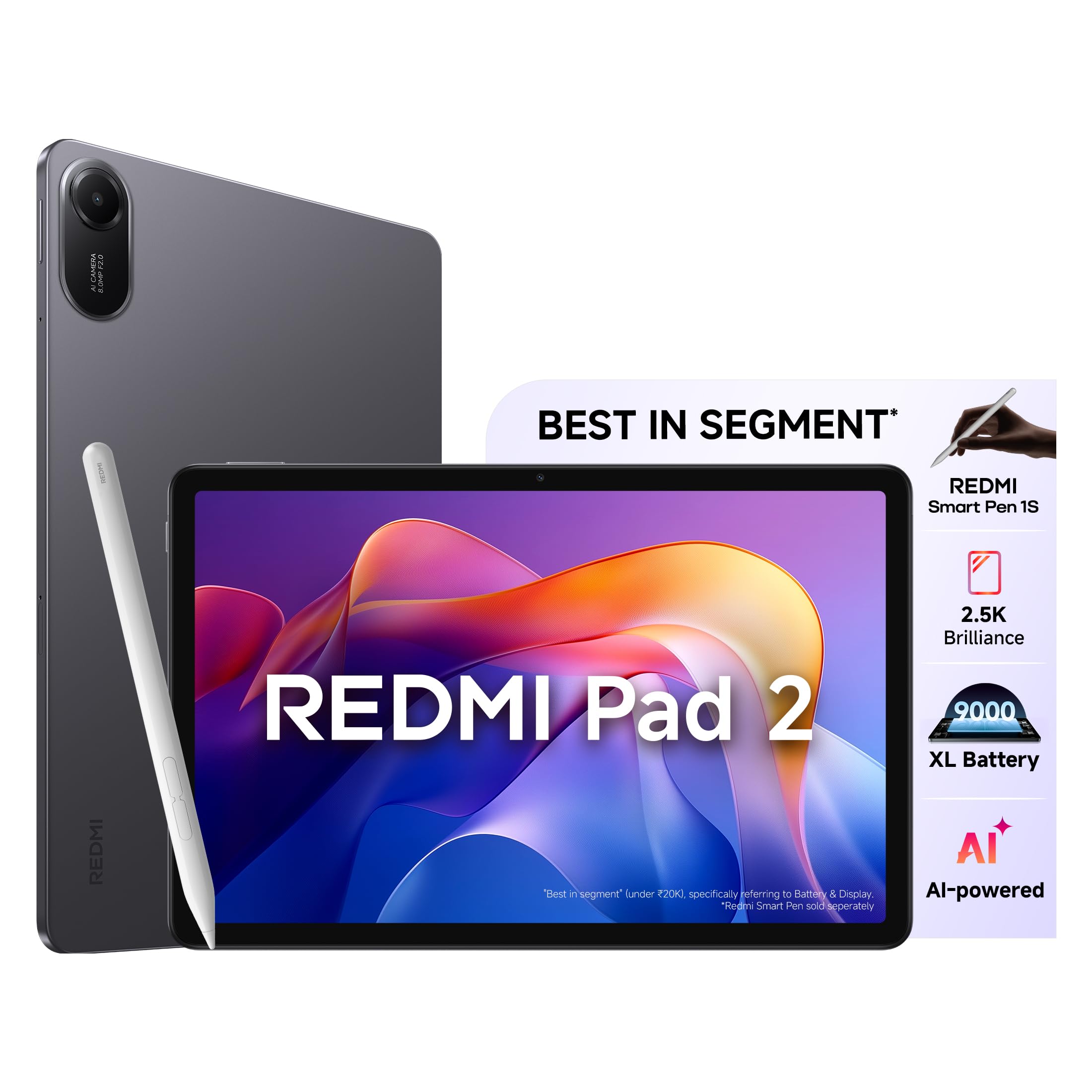 Redmi Pad 2 11 inch 8GB 256GB 1 Count - Image 1