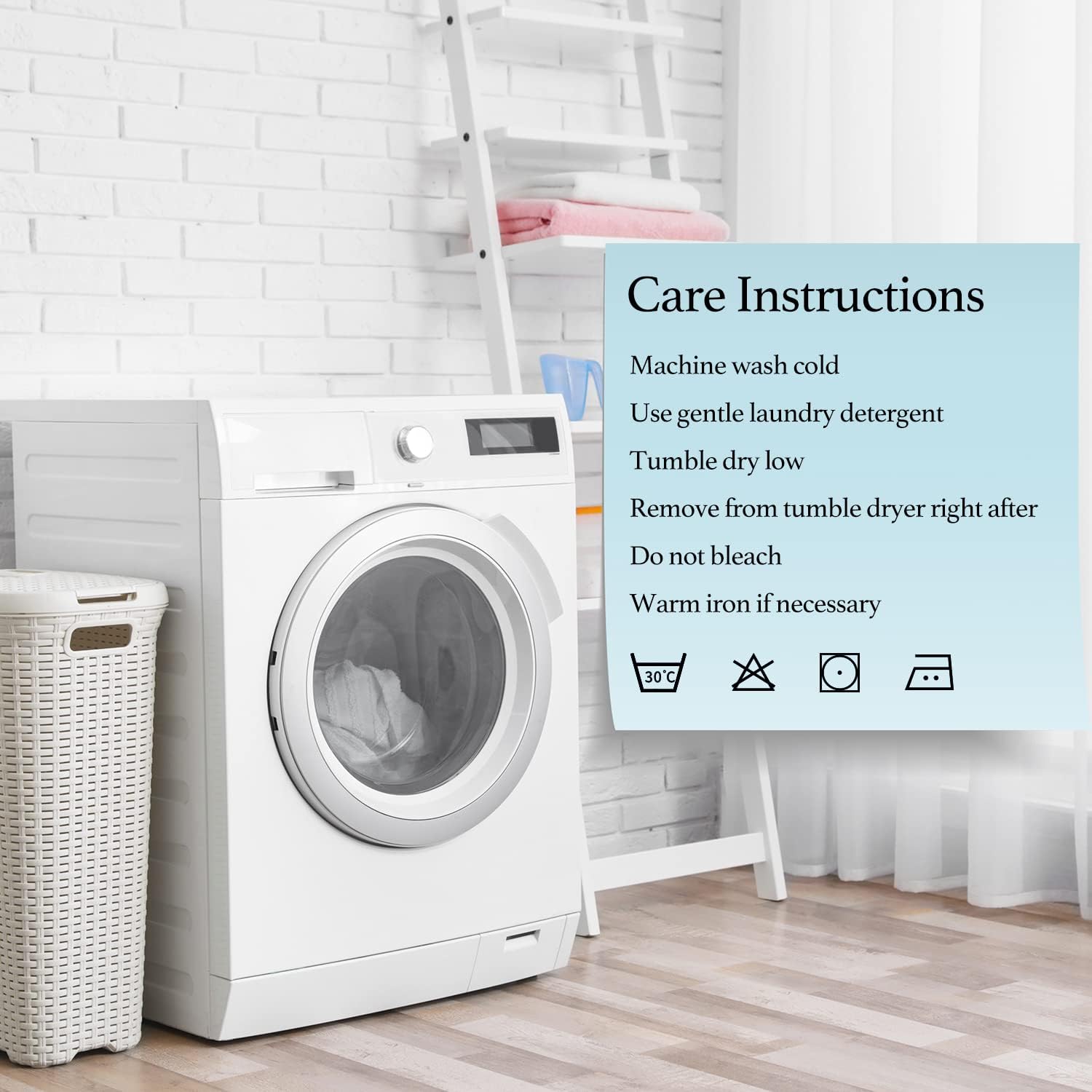 Sunflower Body Pillowcase 100% Cotton Long Pillow Cover/Case Envelope Closure 1 Pack, 21×54 inches Light Brown, Soft and Breathable - Image 8