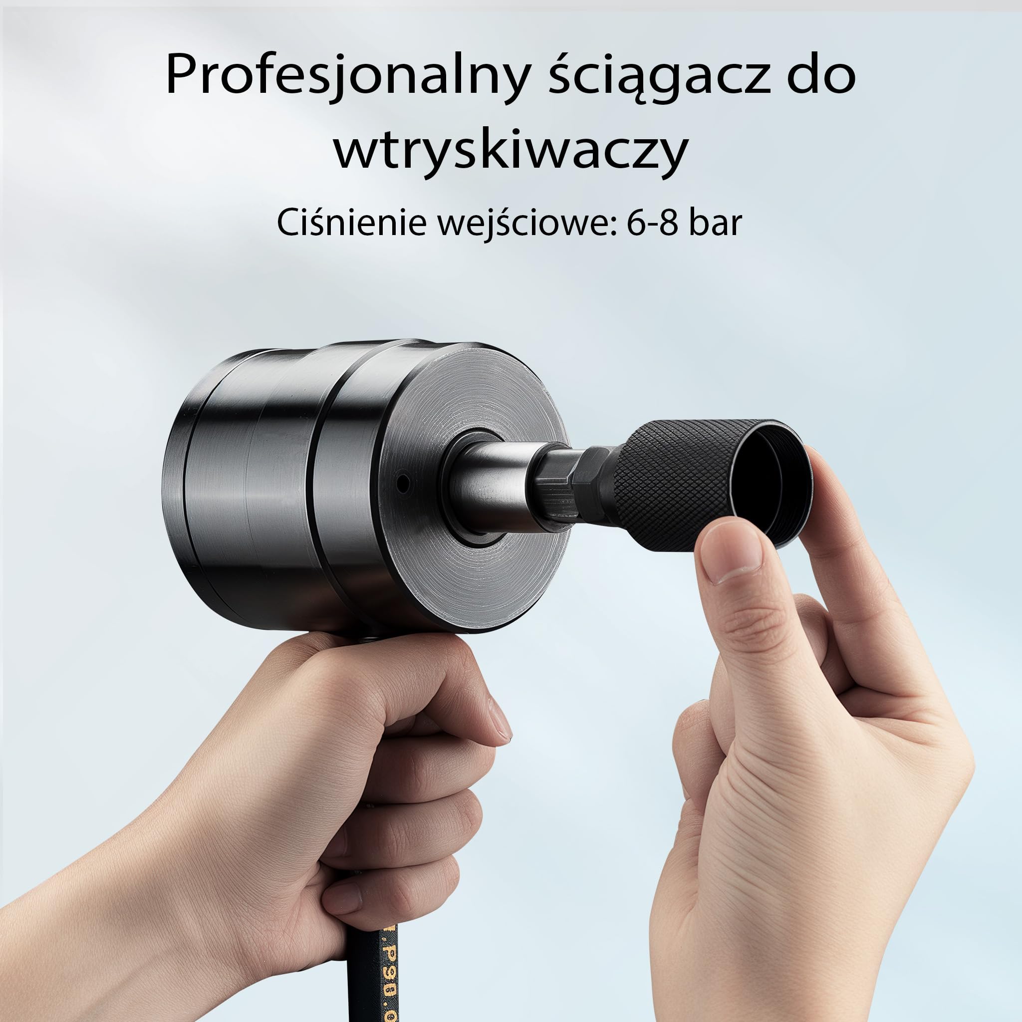 Wiltec Zestaw pneumatycznych ściągaczy do wtryskiwaczy 21-częściowy, kompatybilny z większością pojazdów, w walizce
