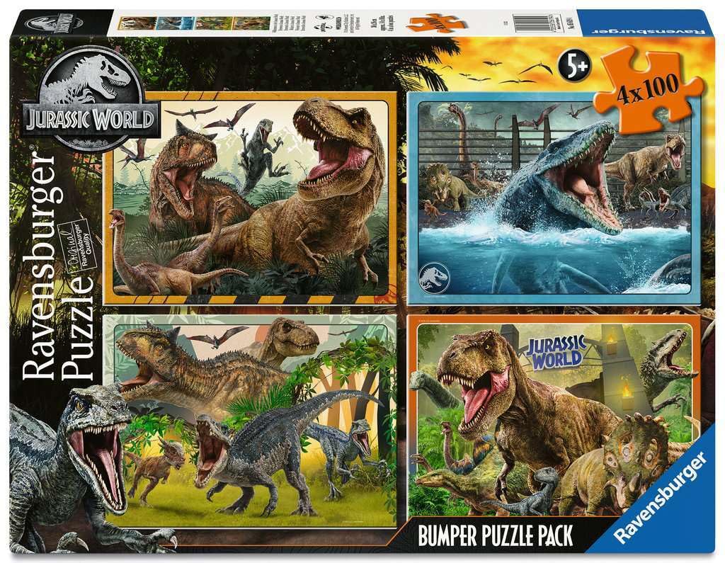Ravensburger Kinderpuzzle 05619 - Willkommen in der Jurassic World – 4x 100 Teile Puzzle in einer Box, für Puzzle-Freund 4100 Teile 05619 ▷ jetzt kaufen - online & vor Ort Ravensburger Kinderpuzzle 05619 - Willkommen in der Jurassic World – 4x 100 Teile Puzzle in einer Box, für Puzzle-Freund 4100 Teile 05619 ▷ jetzt kaufen - online & vor Ort