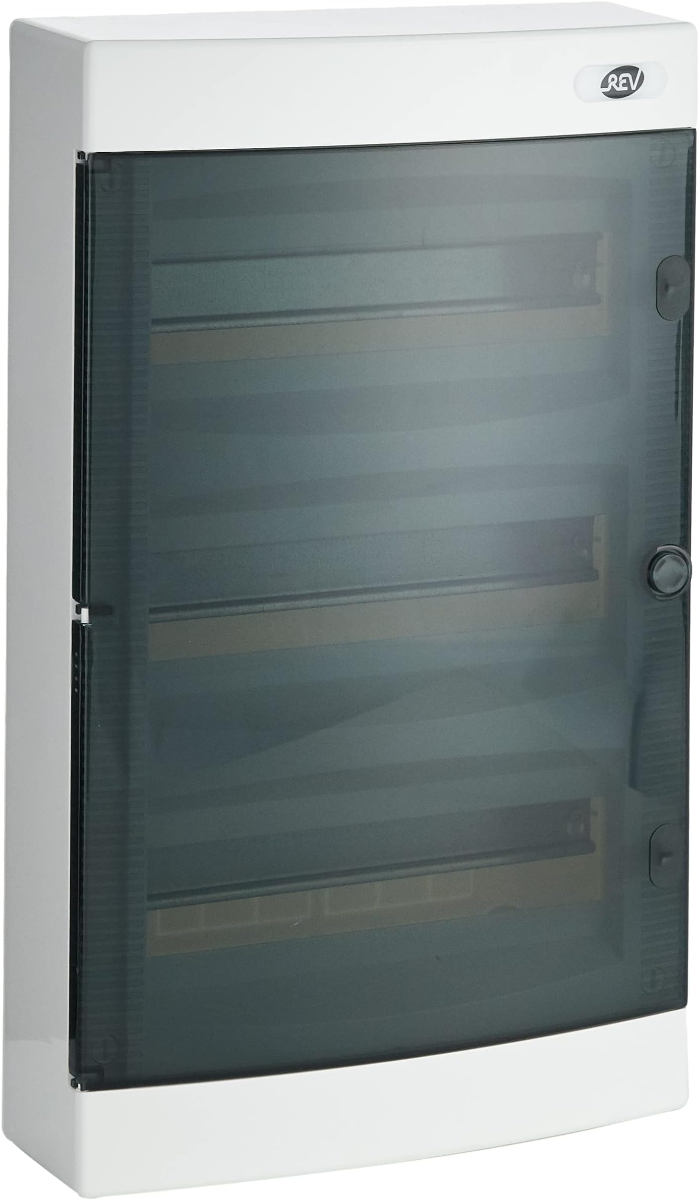 REVFuse Box, Distribution Box, 3 Rows, 0515533555, 36TE, 400V, 117 x 290 x 485 mm, White