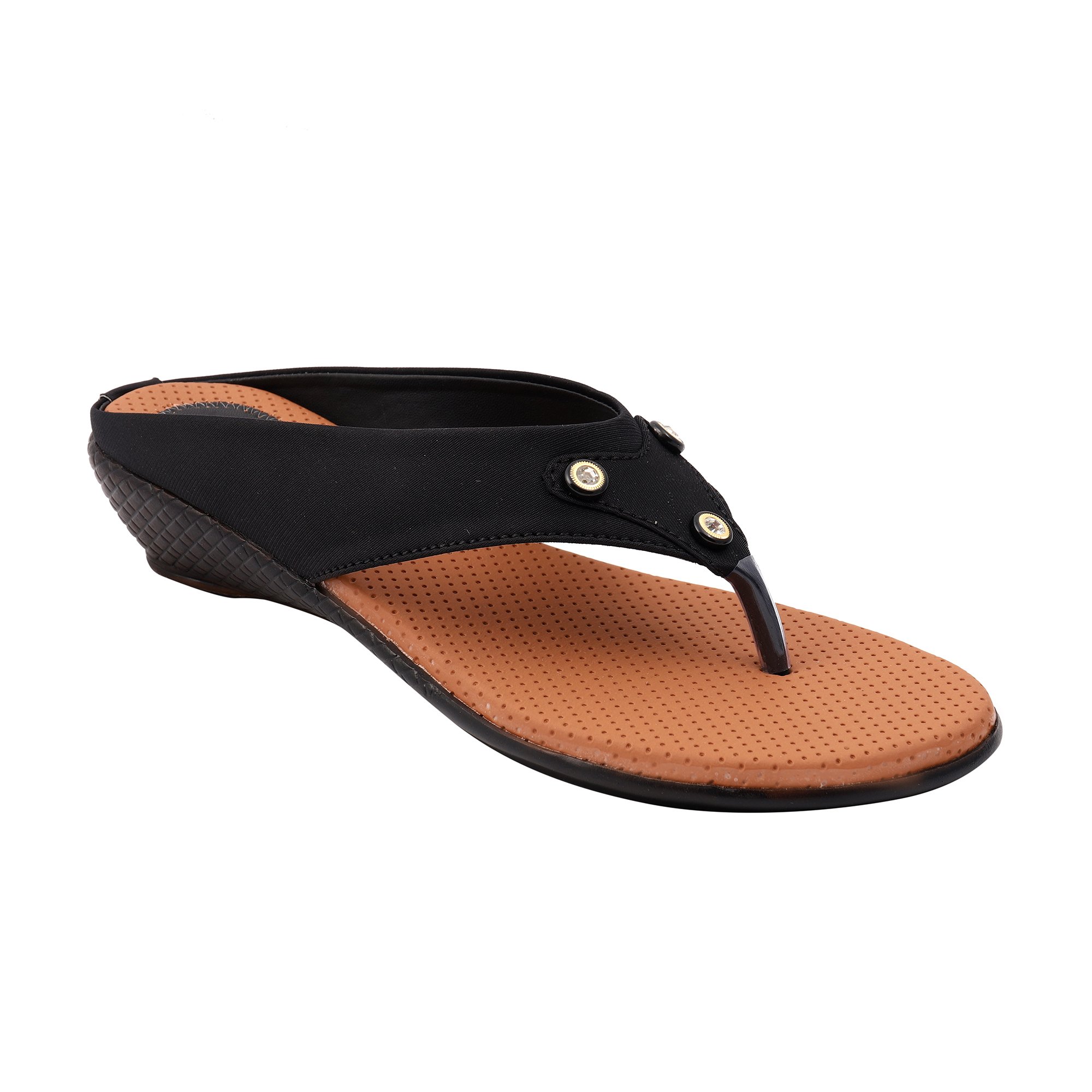 Women's Fabric Flat Sandals