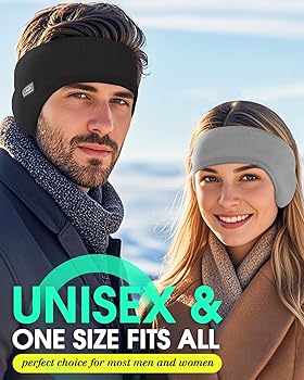 Ear Warmers For Women Outdoor Sports Accessory Sukeen Ear Warmer Headband - Double-Layer Winter Headband For Running & Outdoor Sports Thermal Headband Running Skiing Ear Warmer