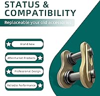 Vista 6 de AUTOKAY 4 eslabones de conexión de 520 cadenas Master Link O-Ring para motocicleta Dirt Bike