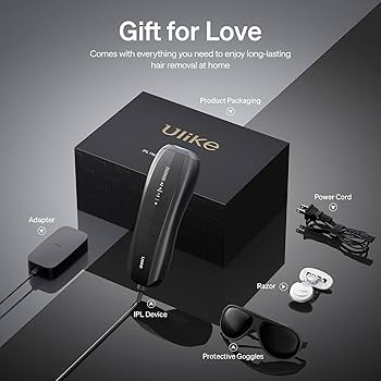 Ulike X IPL Hair Removal Device, Laser Hair Removal with Ice