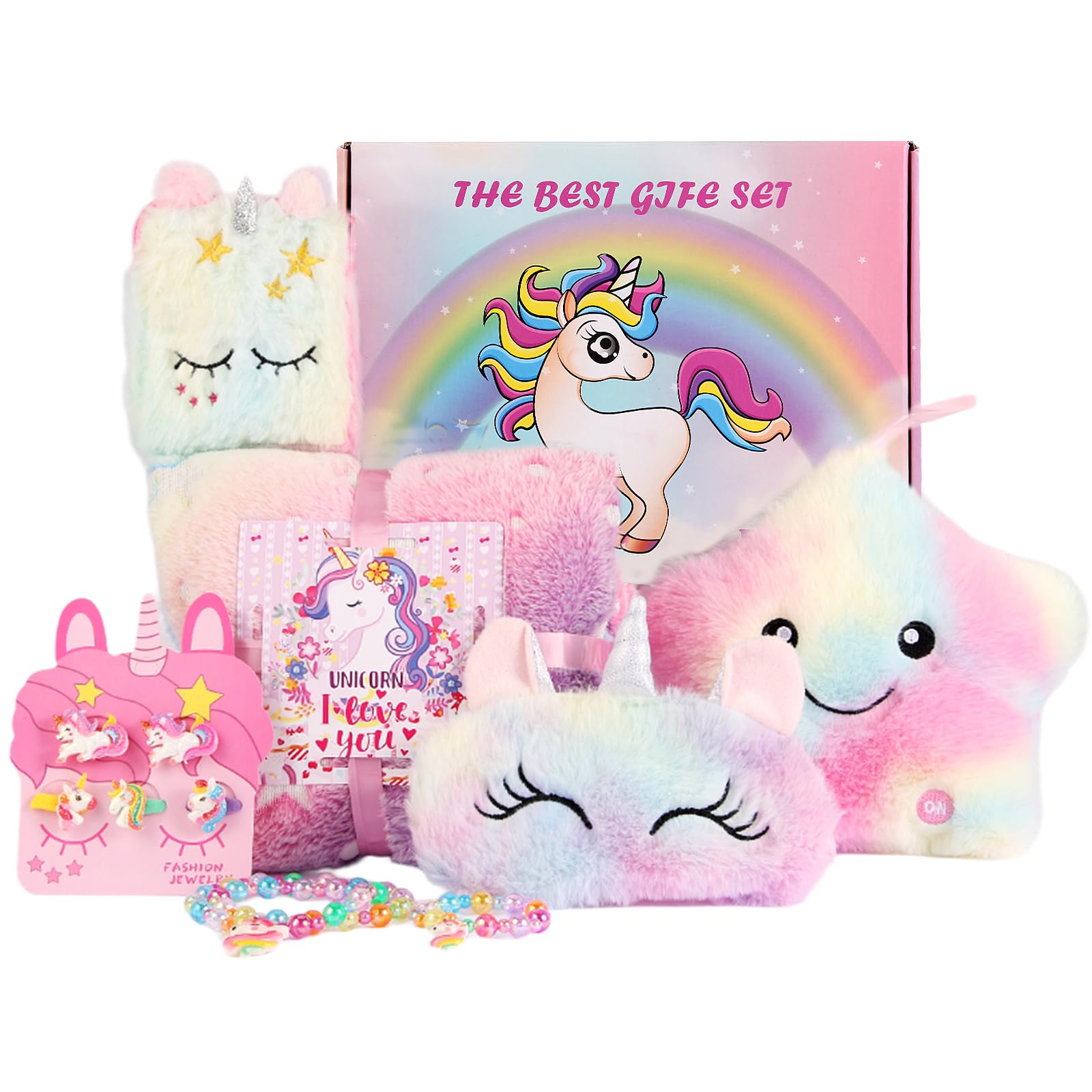 Amazon.com: FIIOEOY Unicorn Gift Box for Girls Age 6-8, Unicorn