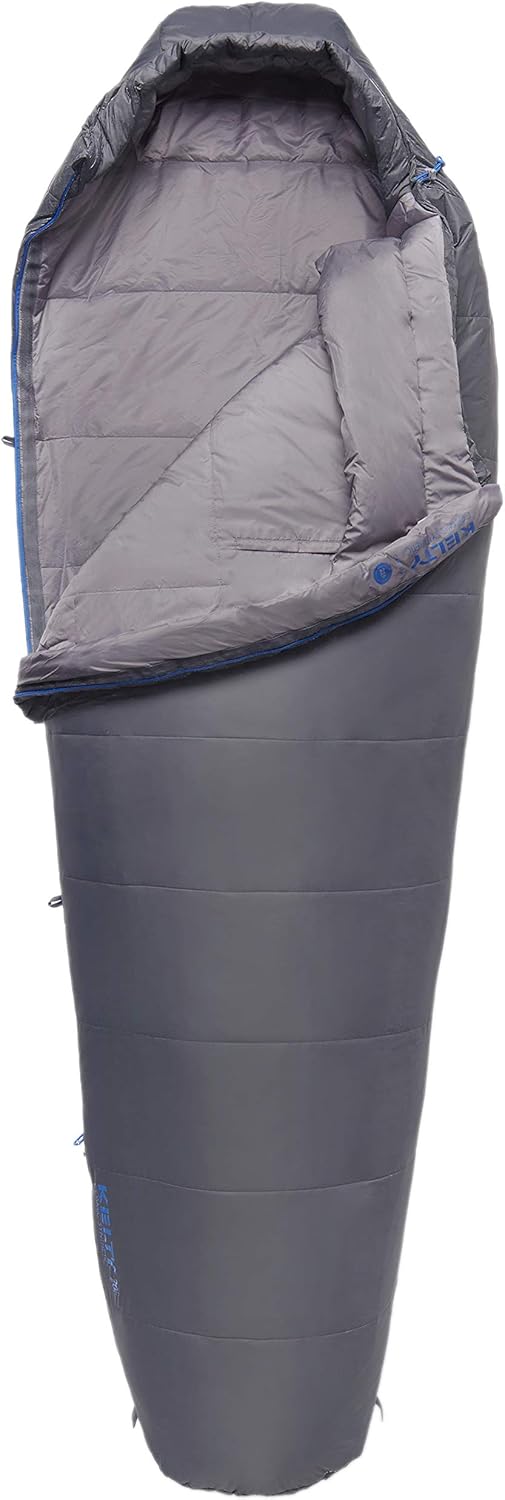 Kelty Cosmic Synthetic Fill 20 Degree Backpacking Sleeping Bag, Dark Shadow, Regular – Compression Straps, Stuff Sack Included : Sports & Outdoors