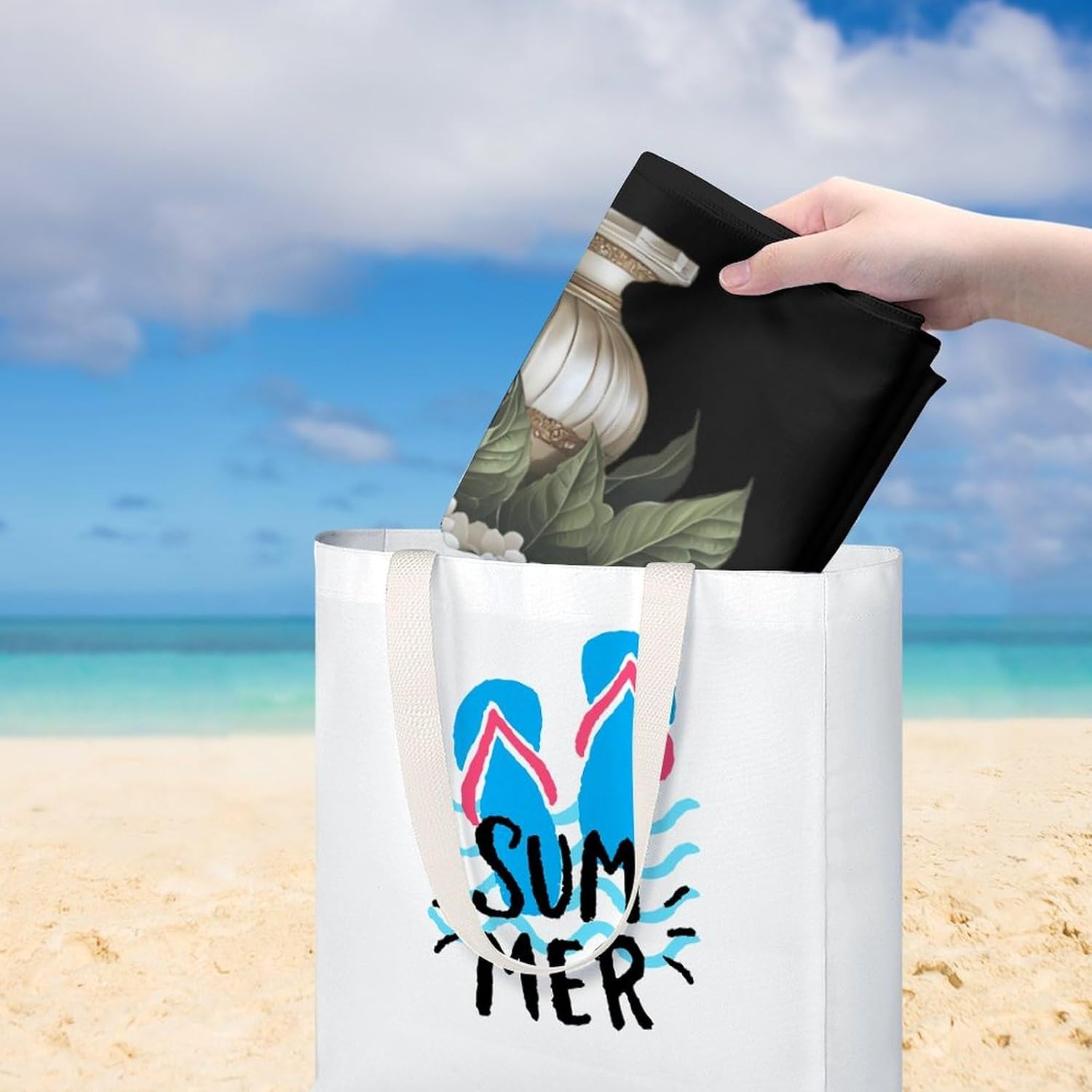 White Hydrangeas Flower Oversized Beach Towel Soft Absorbent Pool Bath Swim Towels for Adults Travel Vacation Gifts 130x80cm