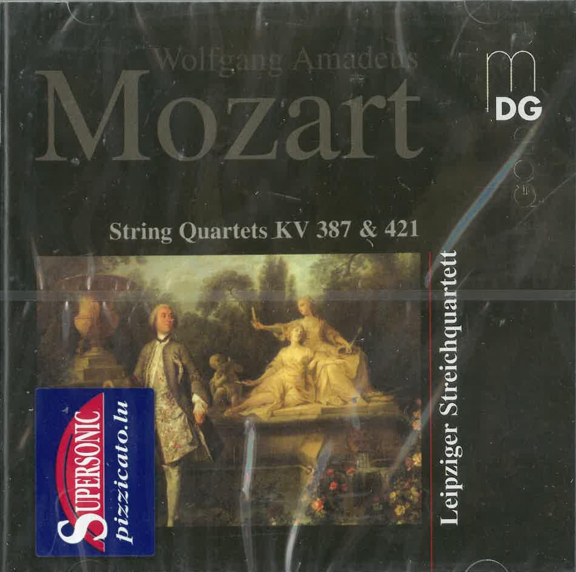 String Quartets 1 & 2 [Audio CD] Leipzig String Quartet and W.A. Mozart