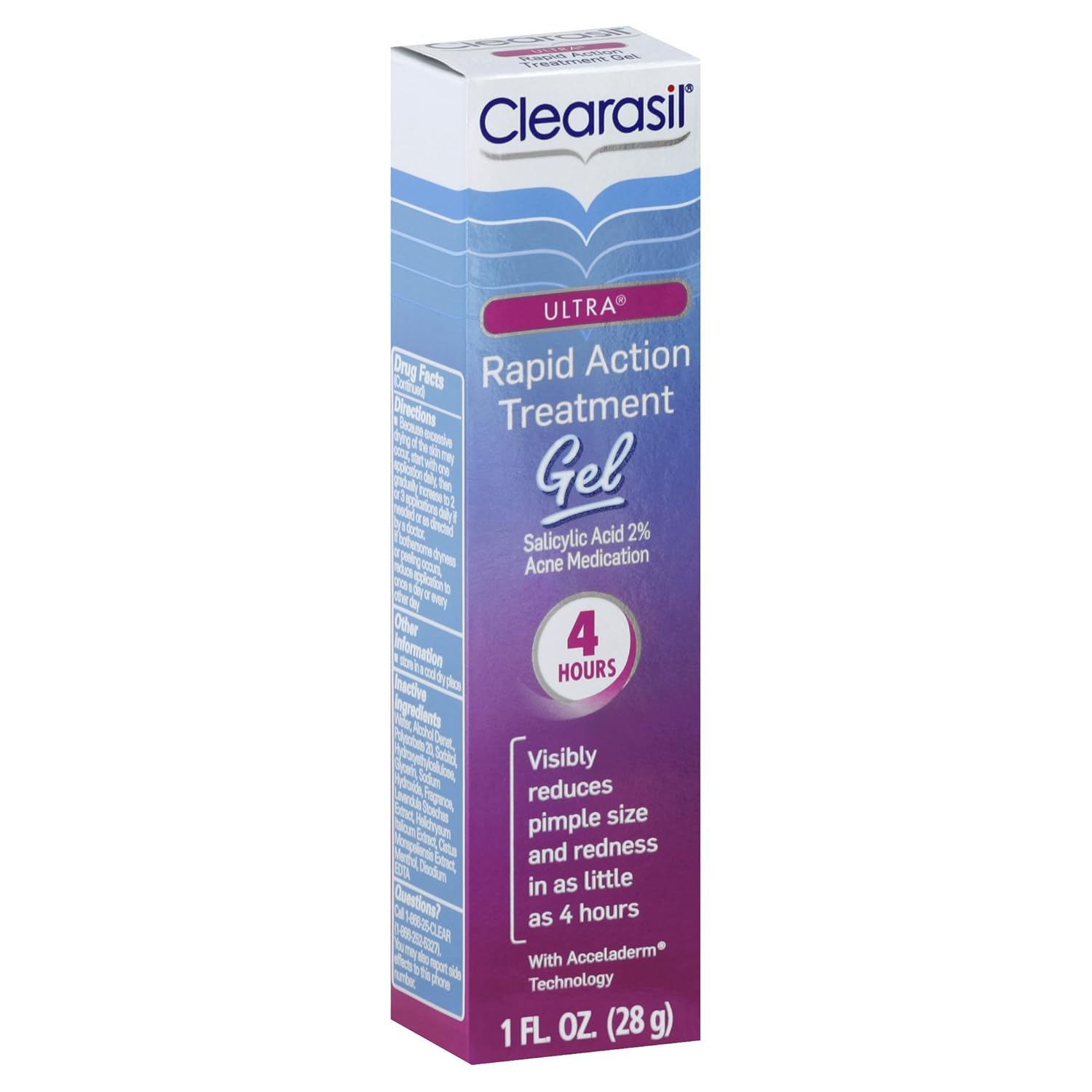 Clearasil Ultra Rapid Action Akut Pickel Gel Clearasil Ultra Rapid Action Treatment Gel - 28g Tube : Amazon.in: Beauty