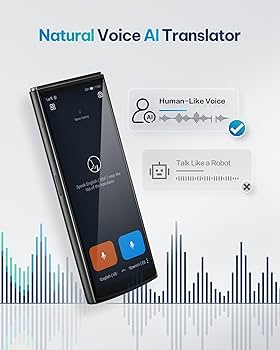 Amazon.com : iFLYTEK AI Language Translator Device — 60