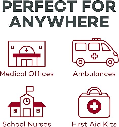 Miniatura 8 de Dealmed First Aid Burn Gel - Fabricado en los Estados Unidos, 144 por caja, gel de primeros auxilios para alivio temporal de quemaduras menores,