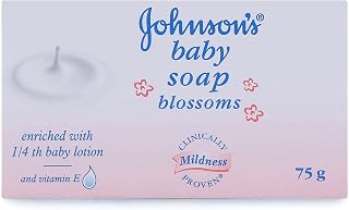 Johnson’s Baby Soap Blossoms with New Easy Grip Shape, 75g