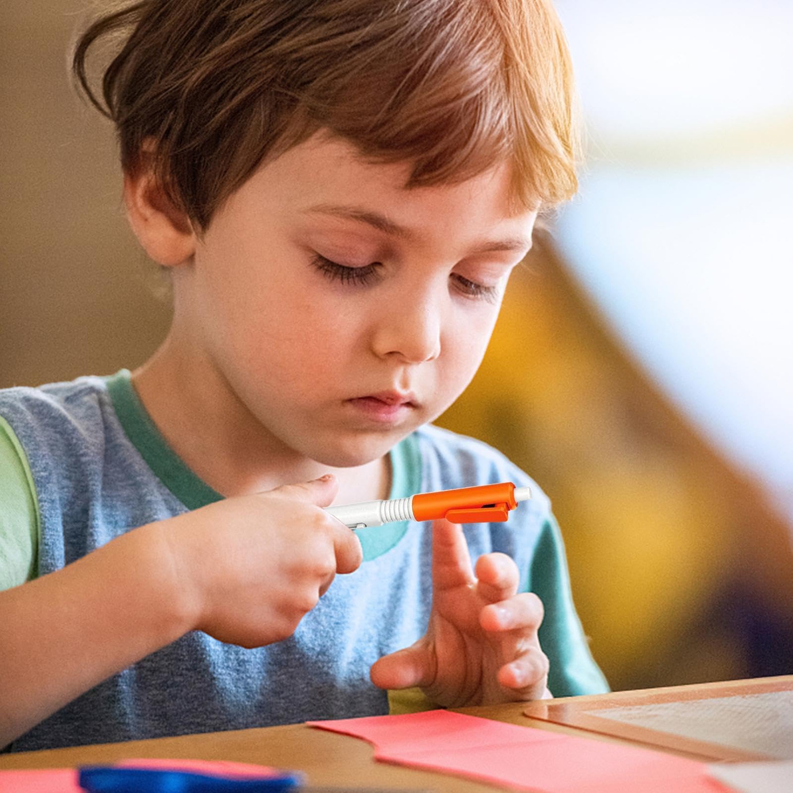 Gadget Rigolo Original 2 Stylos Farceur à Eau - Crayon Créatif Pulvérisation Anti-stress 16,5cm Stylo à Eau Farceur