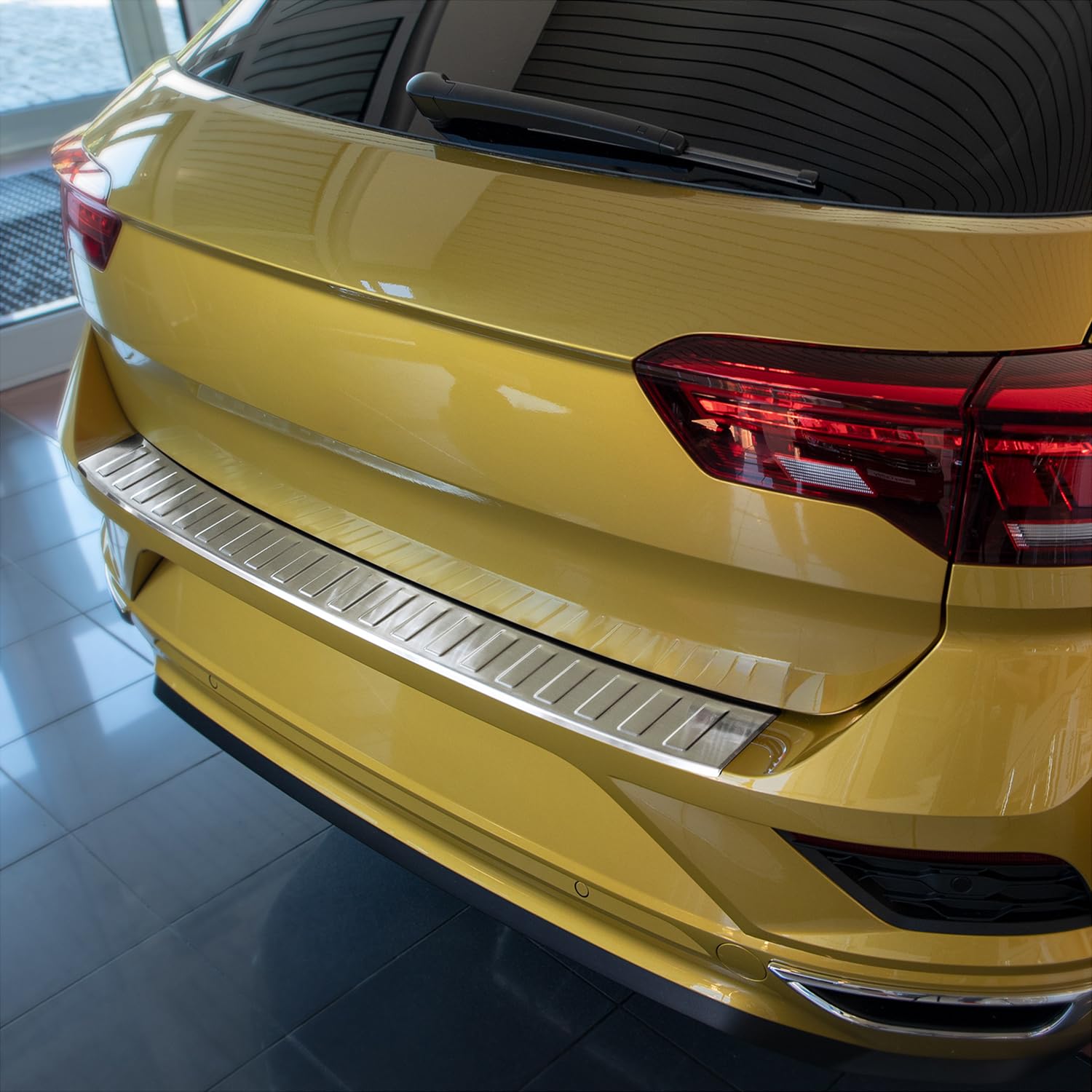 tuning-art L343 Ladekantenschutz passend für VW T-ROC A1 2017-2025 Edelstahl