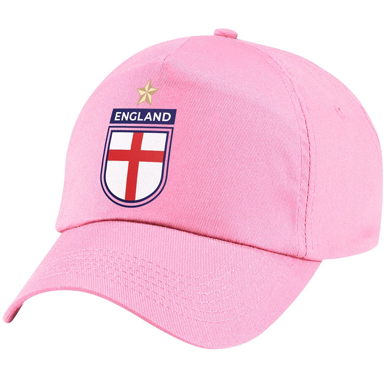 Footeez Light Pink Kids England Football Cap (, One Size)