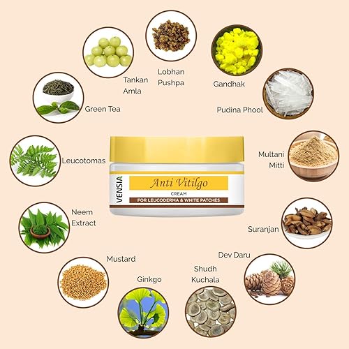Miniatura 5 de Crema antivitíligo Súper eficaz en vitíligo, parches blancos, decoloración de la piel, eliminación de cicatrices, 1.76 oz (1.76 oz)
