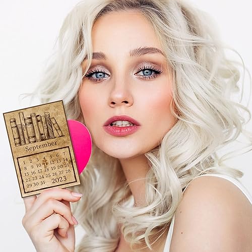 Miniatura 4 de GLOBLELAND Calendarios vintage, sellos transparentes, libros, marcos vintage, máquina de escribir de flores de mariposa, sellos de silicona