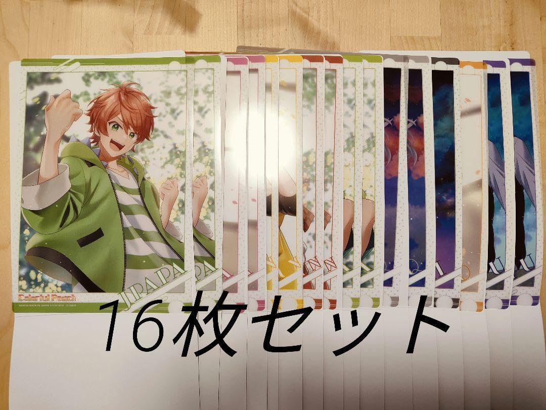 Amazon.co.jp: カラフルピーチ クリアポスター 16枚セット