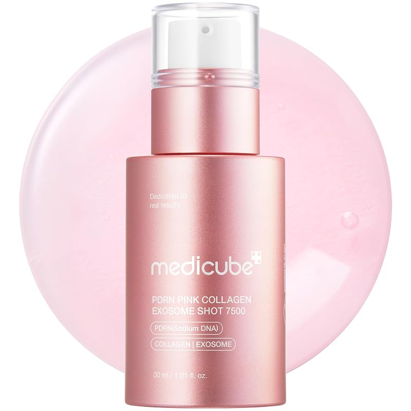 Sérum facial medicube Exosome Shot PDRN Pink Collagen 7.500 PPM