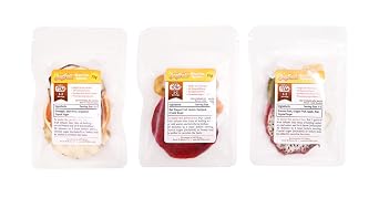 USTCM JoyFull Mixed Fruit Infusions Fruit Tea Single Pack All Natural Dried Fruits Mixed Flavors Make Perfect Tea! 15g (Combo 1, Pack of 3)