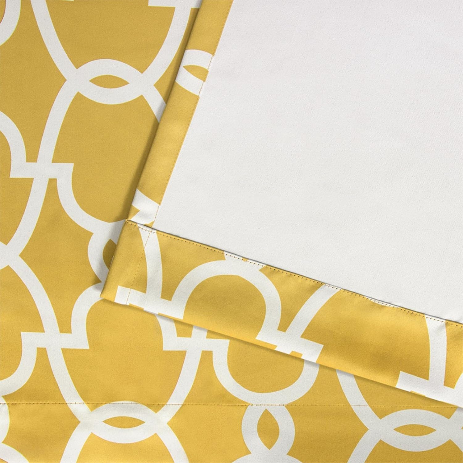 One-Day Sale: Up to 50% Off Exclusive Home Curtains Gates Sateen Blackout Thermal Window Curtain Panel Pair with Grommet Top, 52x84, Sundress Yellow 2 Piece