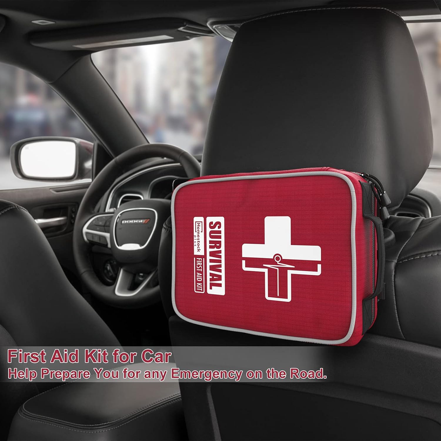 Survival First Aid Kit with Labelled Compartments Molle System First aid Kits for Car, Hiking, Backpacking, Camping, Traveling, and Cycling : Health & Household