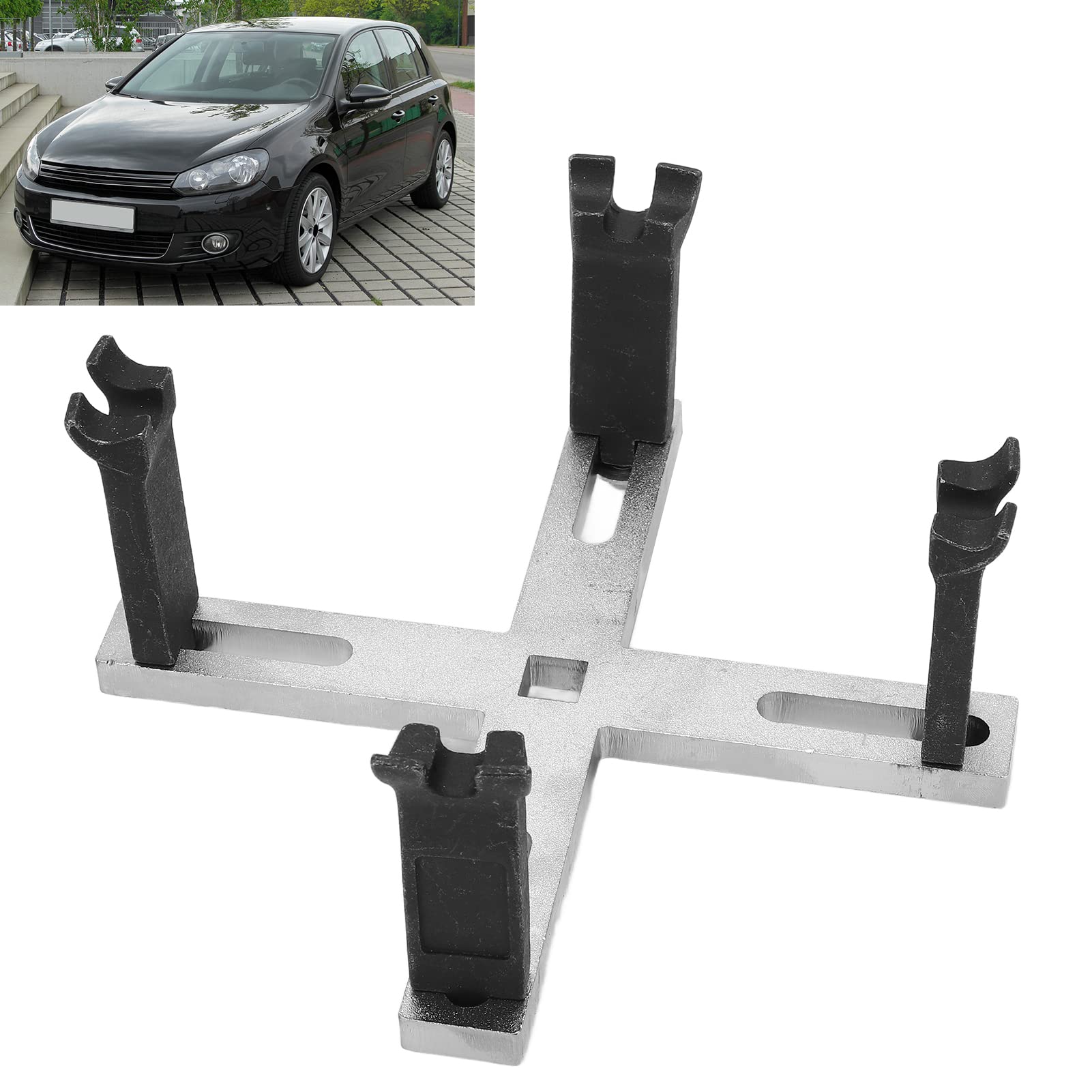 Kit di rimozione del tappo del carburante - Strumento di riparazione auto - Modello universale con pompa e chiave
