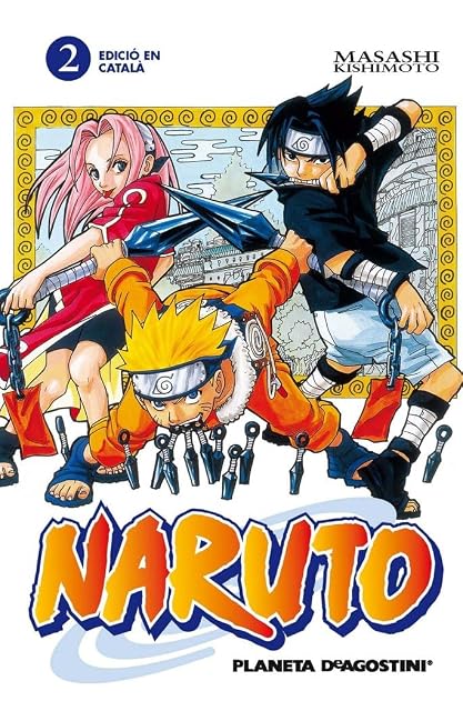 Portada de Naruto Catala Nº02/72