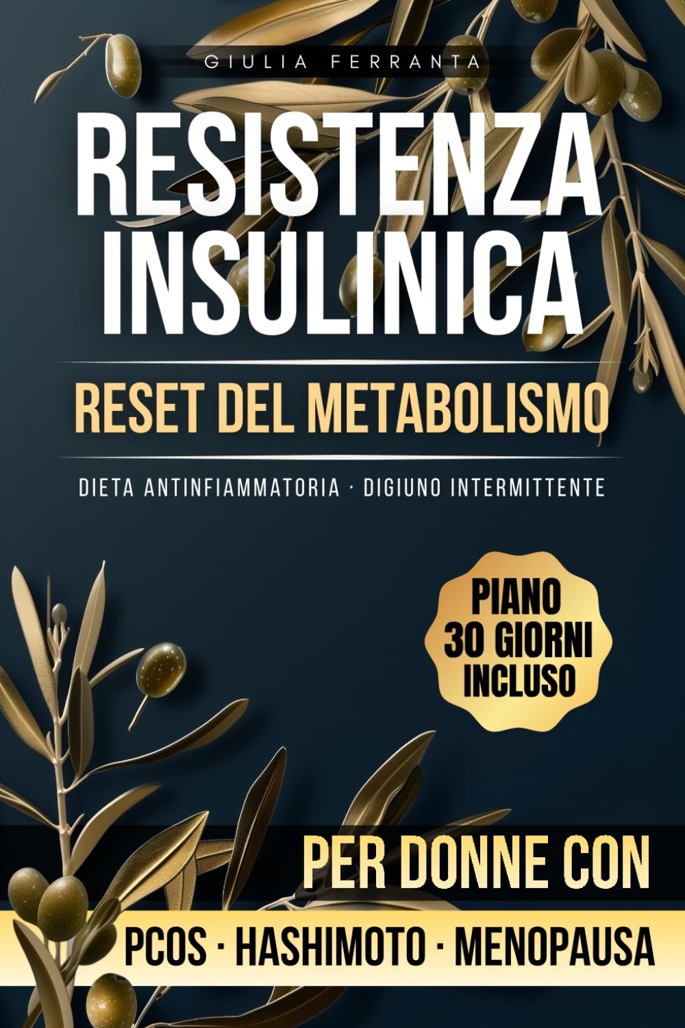 RESISTENZA INSULINICA e RESET DEL METABOLISMO: Come Perdere Peso con l'Insulino Resistenza, Dieta Antinfiammatoria e Digiuno Intermittente Adattati al ... Protocollo Divulgativo Benessere Donna)