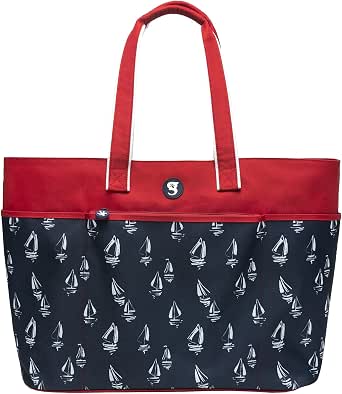 Geckobrands Waterproof Beach Tote Bag - Lightweight & Sandproof For Pool, Boat, Travel - View #5