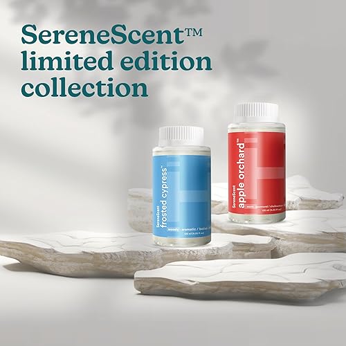 Miniatura 7 de Homedics SereneScent - Aceite de fragancia para el hogar de ciprés esmerilado, colección estacional, 4.1 fl oz, para uso con difusor sin agua