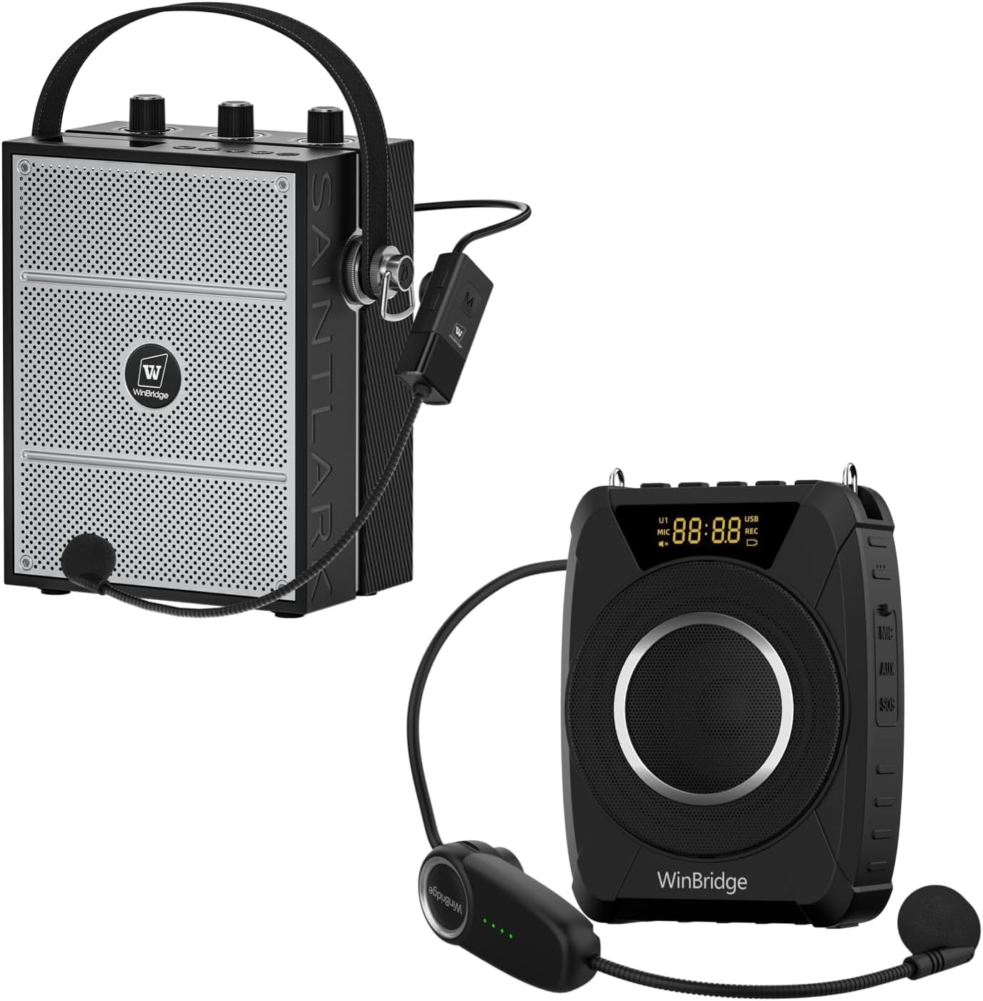 40W Portable Speaker S98 & M801 Wireless Portable PA & Voice