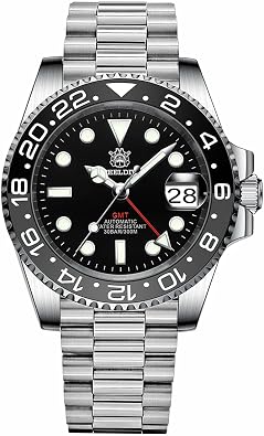 Steeldive SD1993, GMT, Bruce Wayne, NH34, Sapphire, Lume, 300m Diver, Diving, BNIB