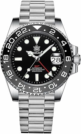 Burnside Steeldive SD1993, GMT, Bruce Wayne, NH34, Sapphire, Lume, 300m Diver, Diving, BNIB