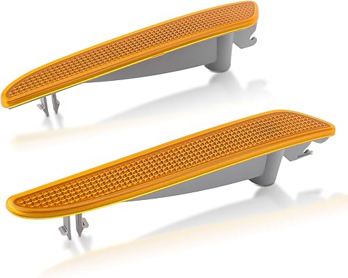 2118200921 Kit de lámpara de luz de marcador lateral de parachoques delantero para Mercedes-Benz E63 AMG E320 E350 E550 2007 2008 2009 2 unids