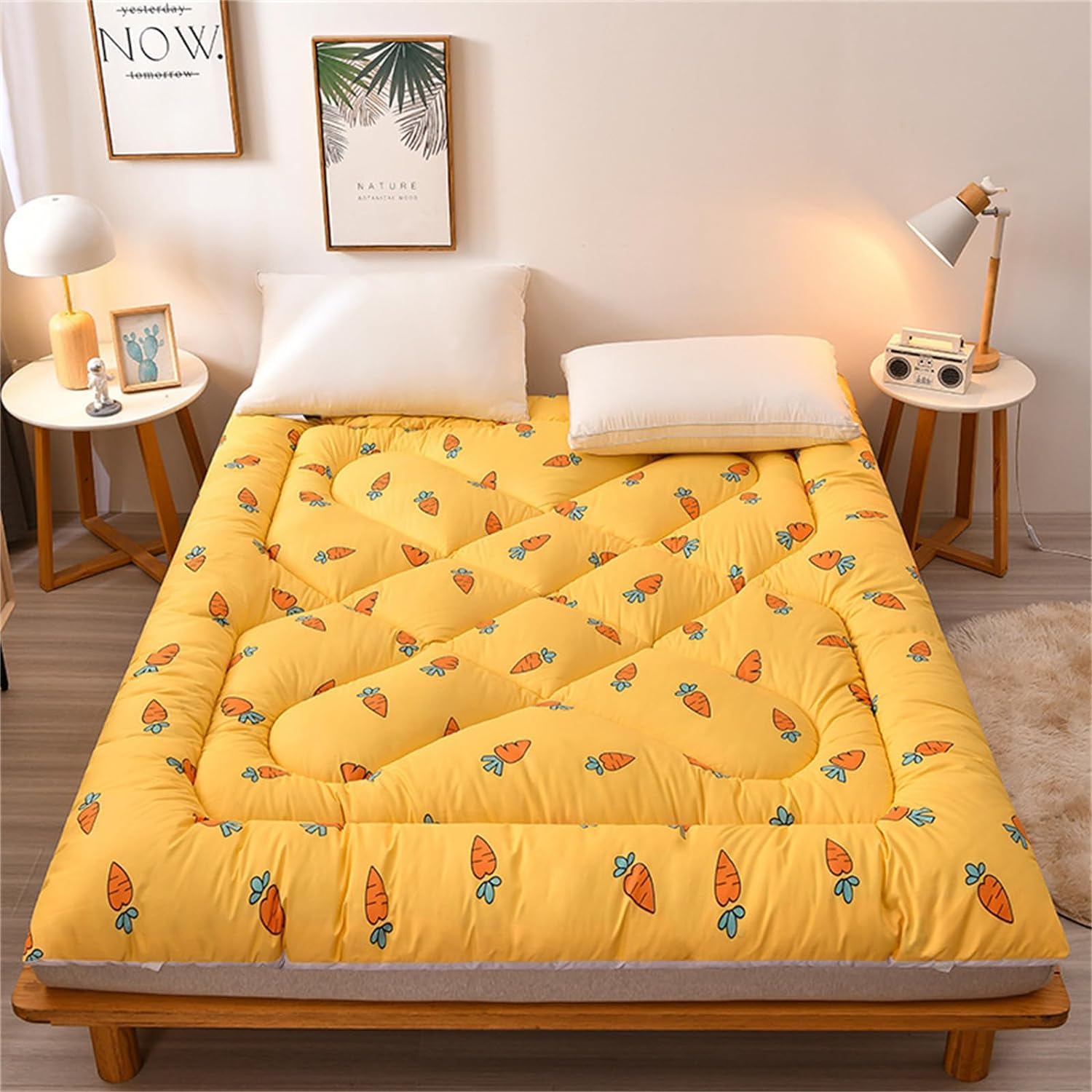 Japanese Tatami Futon Mattress, Portable Japanese Floor Mattress