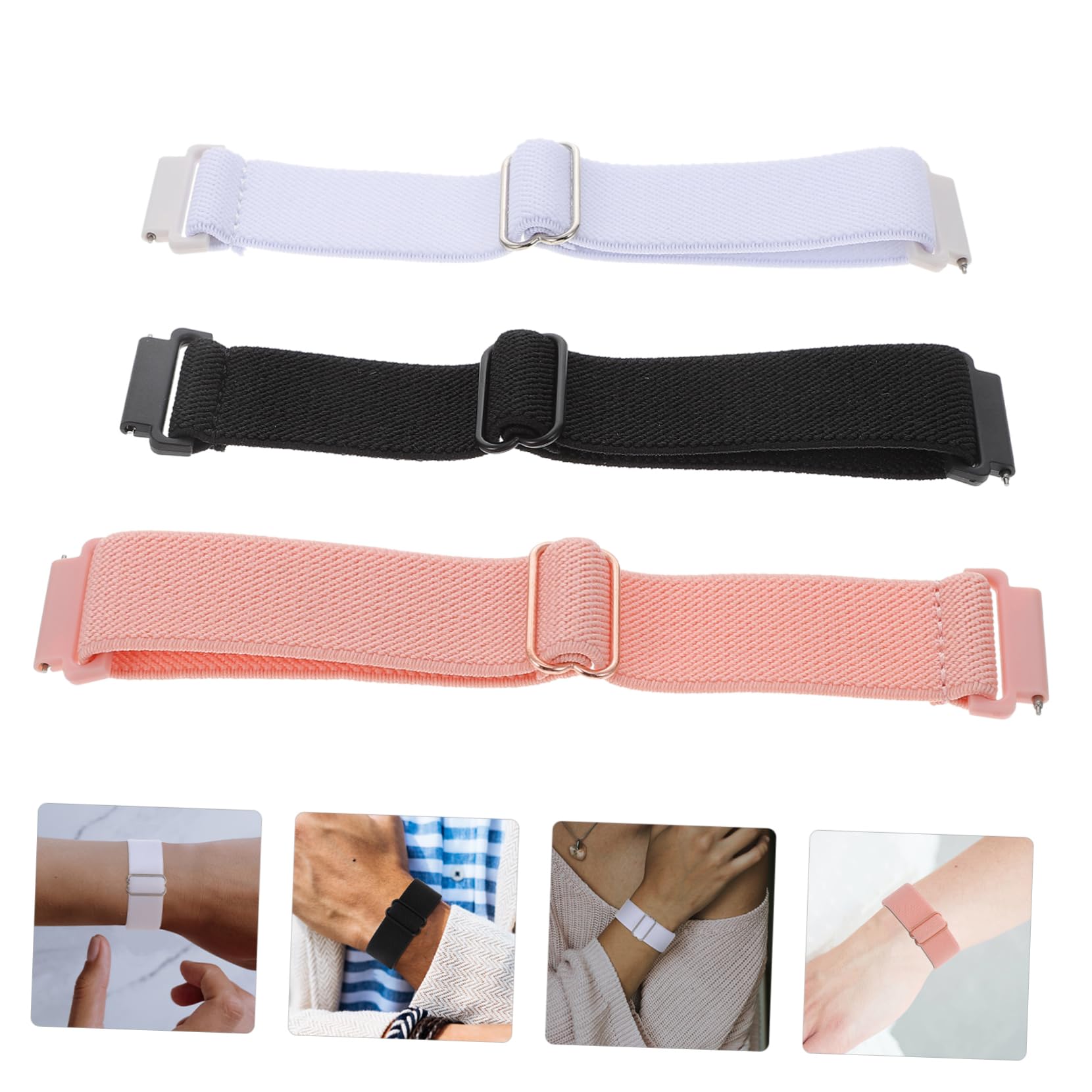 Artibetter 15pièces Bracelet Nylon Ajustable Pour Montre Intelligente De Compatible Avec Confort Et Élégance Quotidien