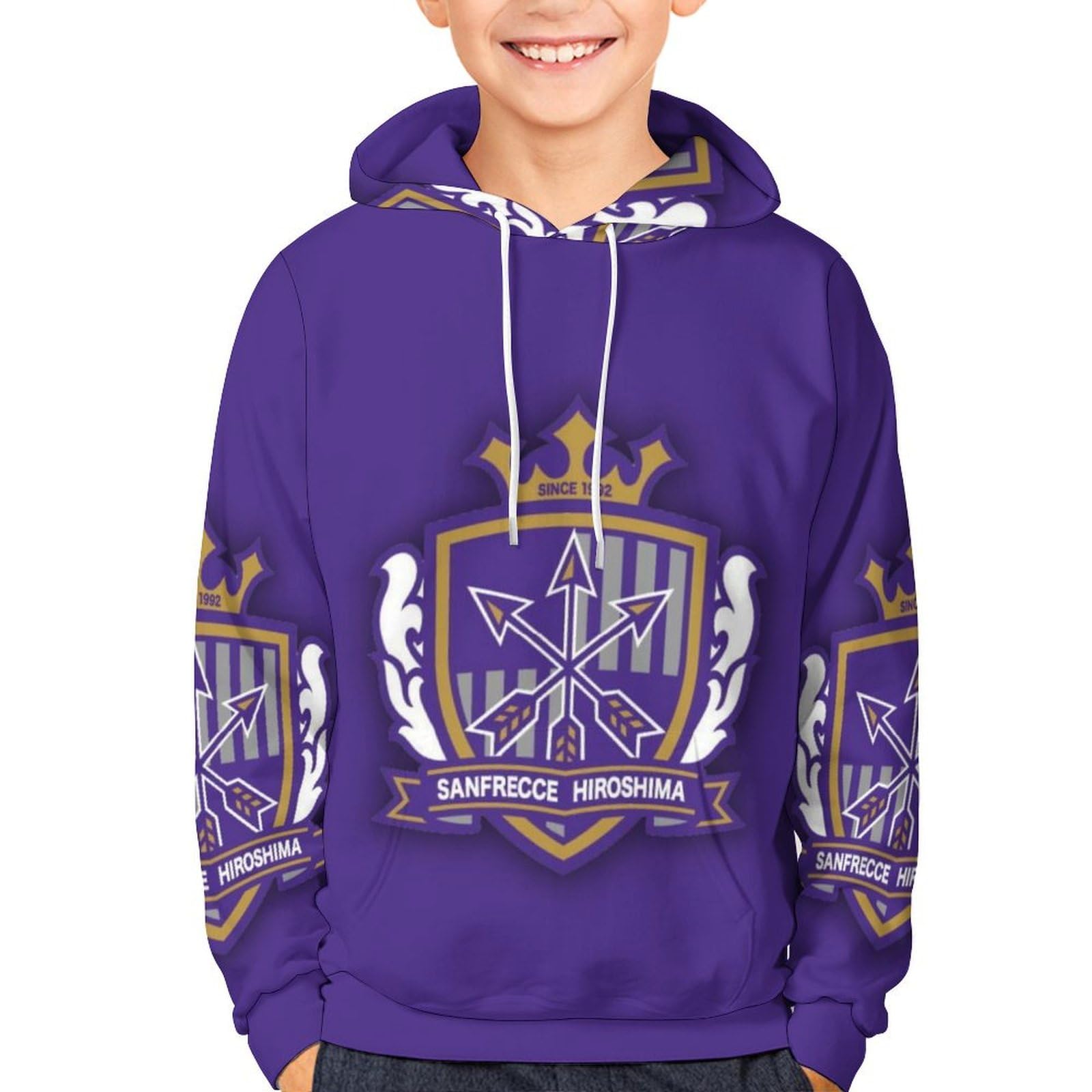 Amazon.co.jp: サンフレッチェ広島 パーカー キッズ ファスナー