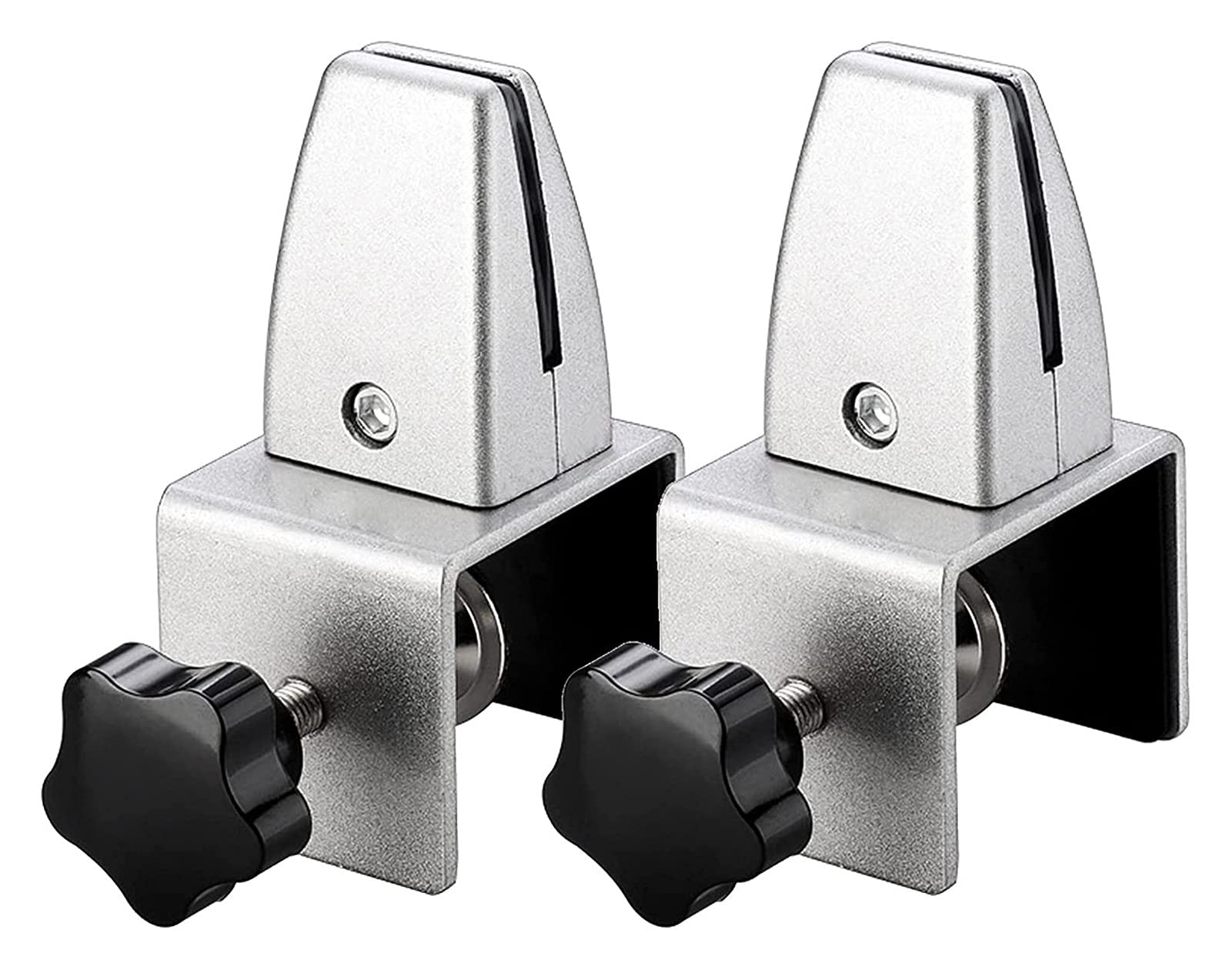 Support de cloison en alliage blanc | Pince de fixation durable et stable