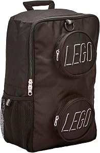 LEGO Lego Brick Backpack-Purple Carry-On Luggage, Black, One Size, Backpack